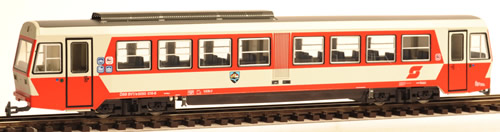 Ferro Train H-5090-016-M - Austrian ÖBB MzB Railcar, red/grey Wieselbur